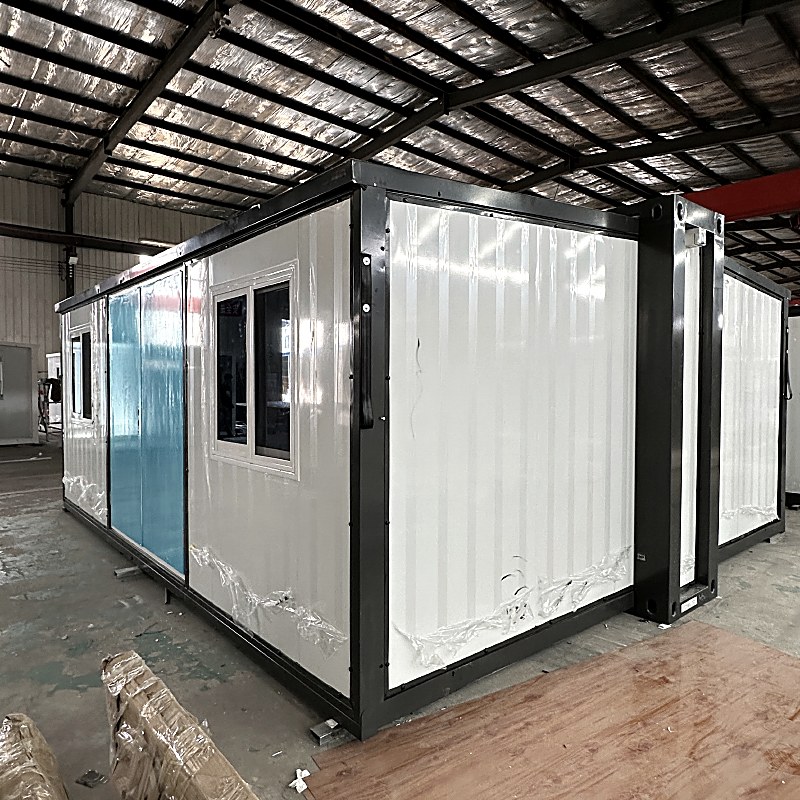 Casa expandible ignífuga e impermeable