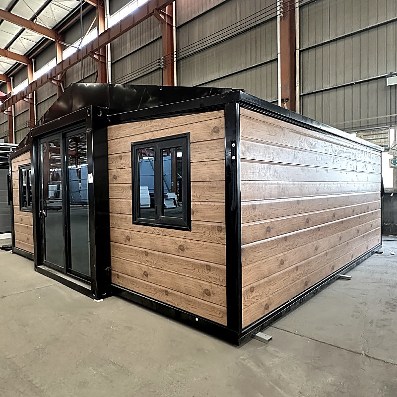 Casa plegable madera para villas